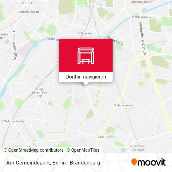 Am Gemeindepark Karte