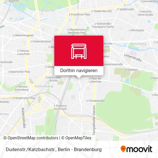 Dudenstr./Katzbachstr. Karte