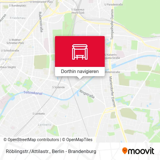 Röblingstr./Attilastr. Karte