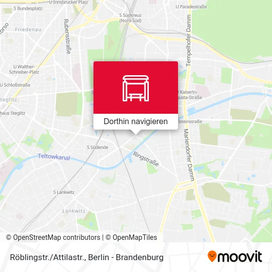 Röblingstr./Attilastr. Karte