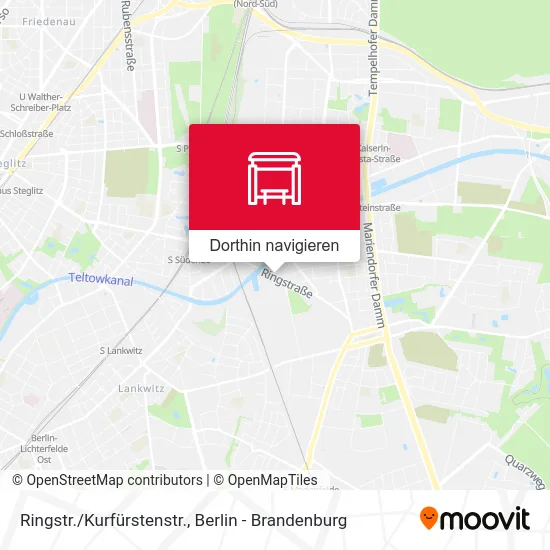 Ringstr./Kurfürstenstr. Karte