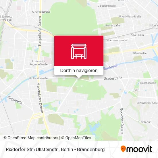 Rixdorfer Str./Ullsteinstr. Karte