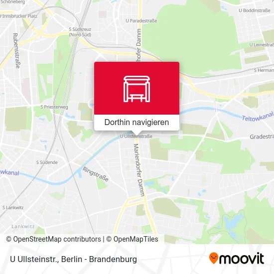 U Ullsteinstr. Karte