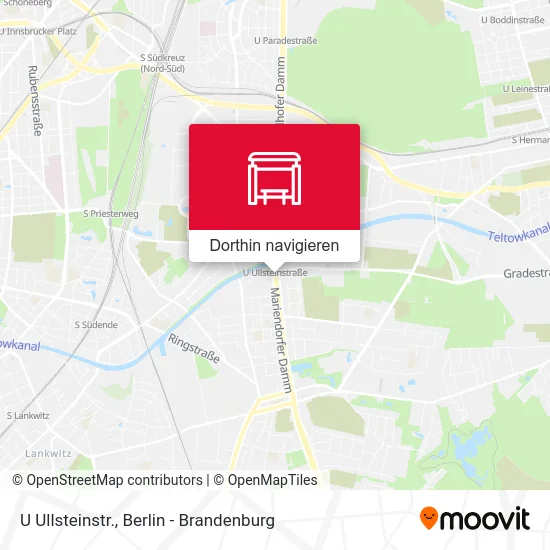 U Ullsteinstr. Karte