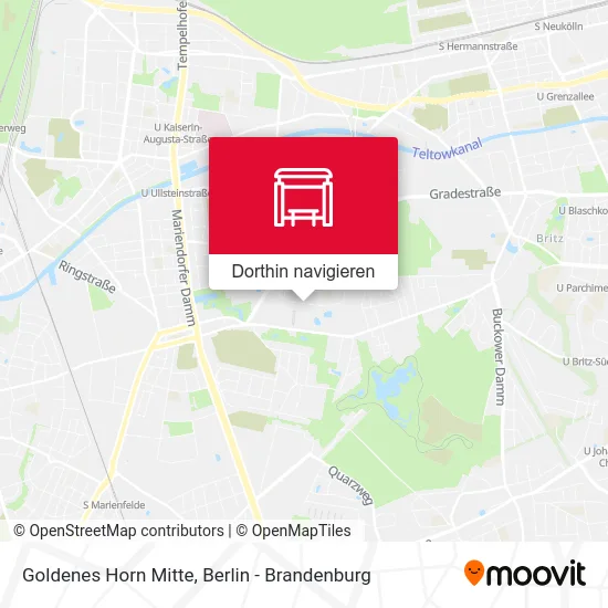 Goldenes Horn Mitte Karte