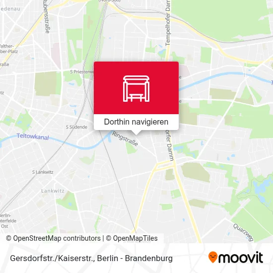 Gersdorfstr./Kaiserstr. Karte