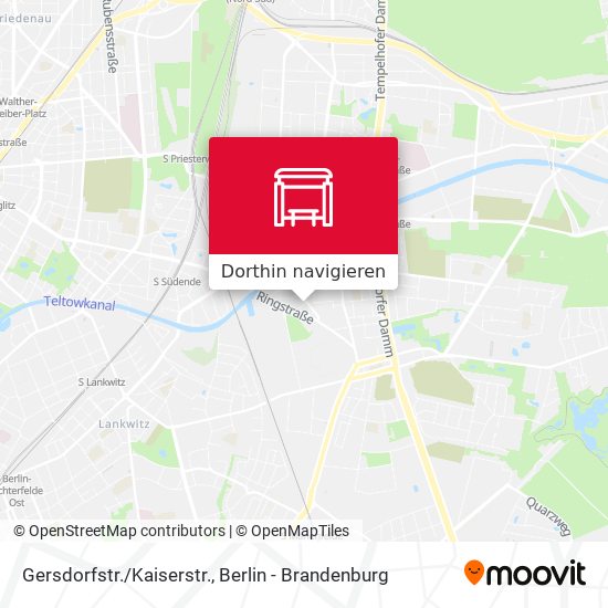 Gersdorfstr./Kaiserstr. Karte