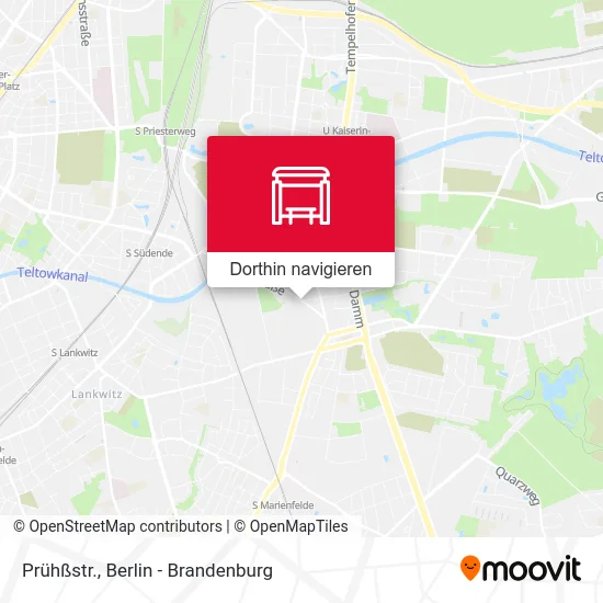 Prühßstr. Karte