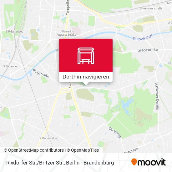 Rixdorfer Str./Britzer Str. Karte