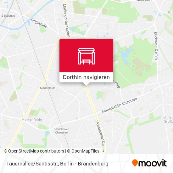 Tauernallee/Säntisstr. Karte