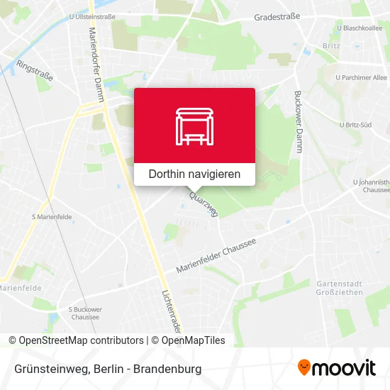 Grünsteinweg Karte