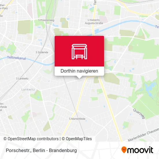Porschestr. Karte