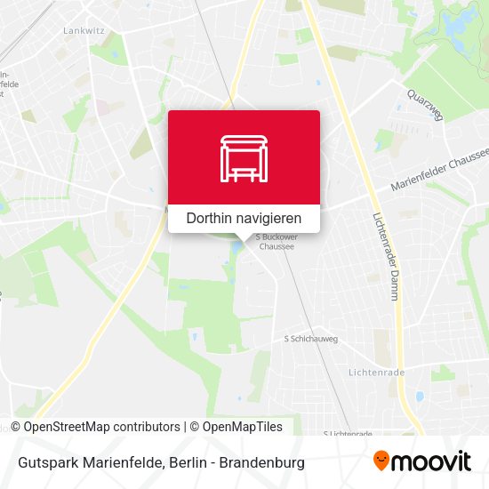 Gutspark Marienfelde Karte