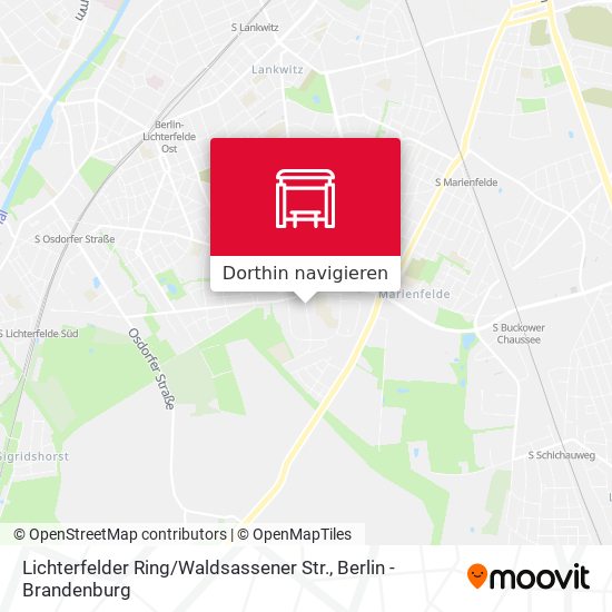 Lichterfelder Ring / Waldsassener Str. Karte
