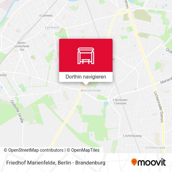 Friedhof Marienfelde Karte