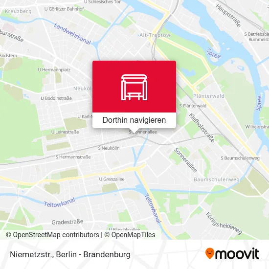 Niemetzstr. Karte