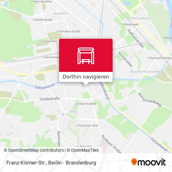 Franz-Körner-Str. Karte
