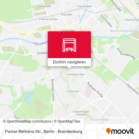 Paster-Behrens-Str. Karte