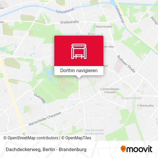 Dachdeckerweg Karte