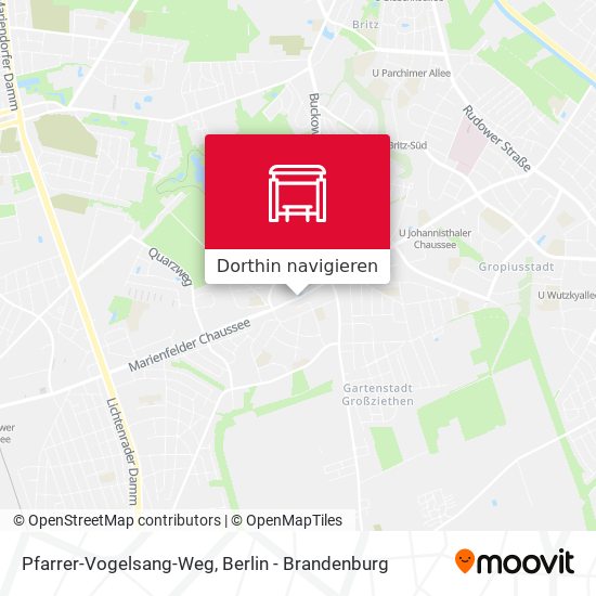 Pfarrer-Vogelsang-Weg Karte
