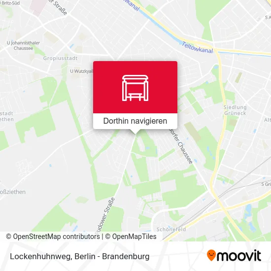 Lockenhuhnweg Karte