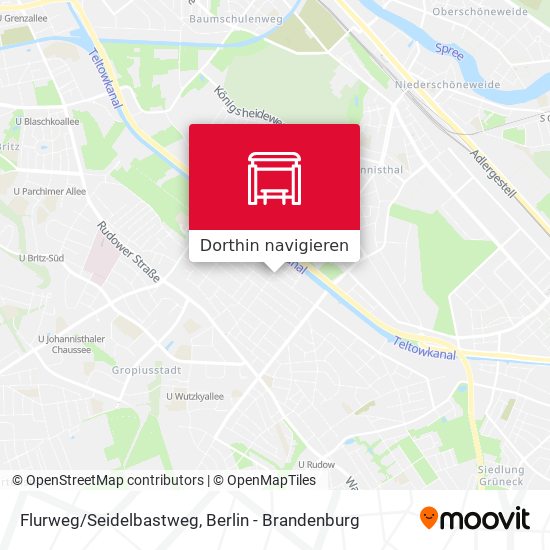 Flurweg/Seidelbastweg Karte