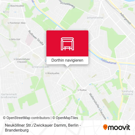 Neuköllner Str./Zwickauer Damm Karte