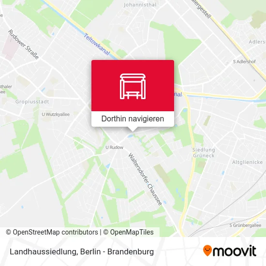 Landhaussiedlung Karte