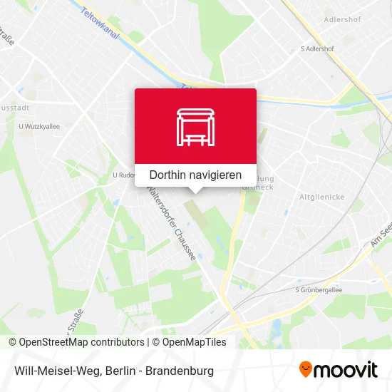 Will-Meisel-Weg Karte