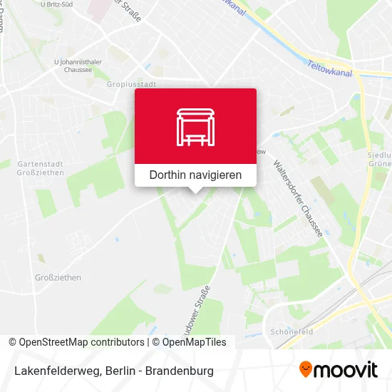 Lakenfelderweg Karte