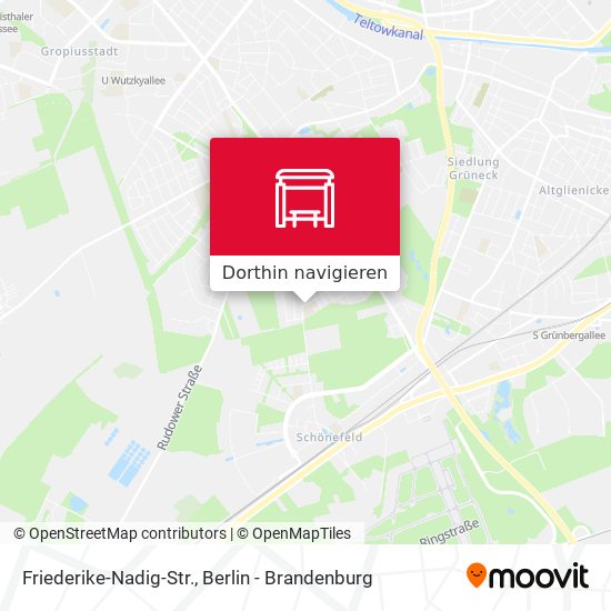 Friederike-Nadig-Str. Karte