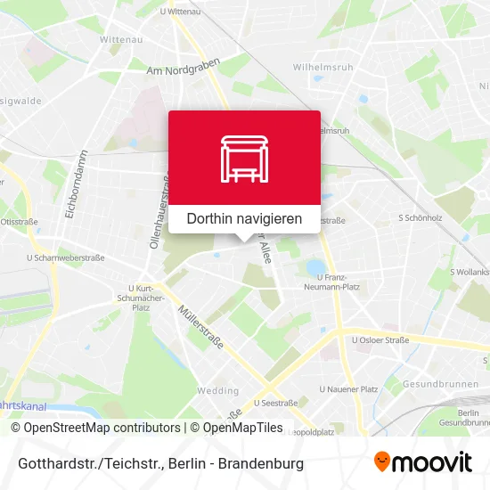 Gotthardstr./Teichstr. Karte