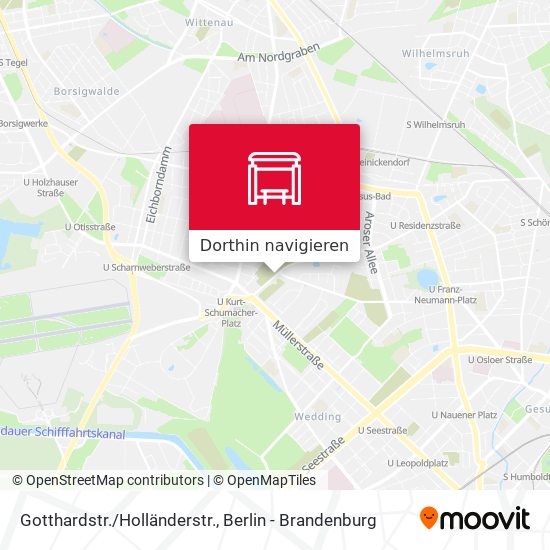 Gotthardstr./Holländerstr. Karte