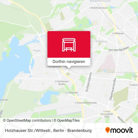 Holzhauser Str./Wittestr. Karte