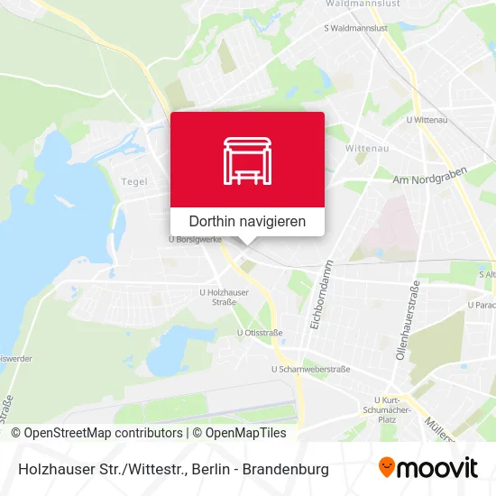 Holzhauser Str./Wittestr. Karte