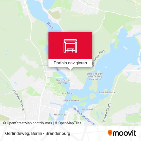 Gerlindeweg Karte
