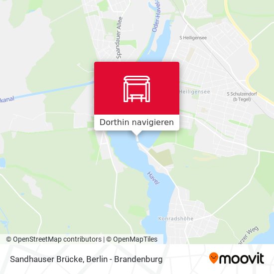 Sandhauser Brücke Karte