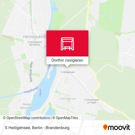 S Heiligensee Karte