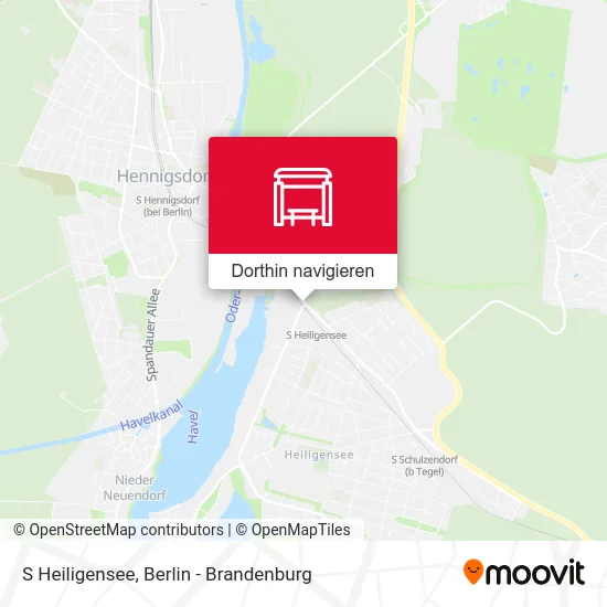 S Heiligensee Karte