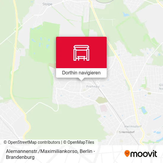 Alemannenstr./Maximiliankorso Karte