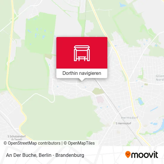 An Der Buche Karte