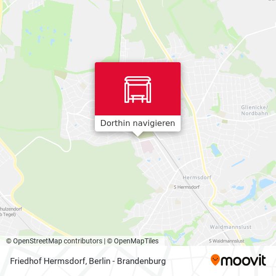 Friedhof Hermsdorf Karte