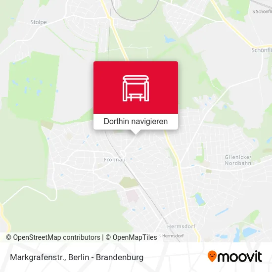 Markgrafenstr. Karte