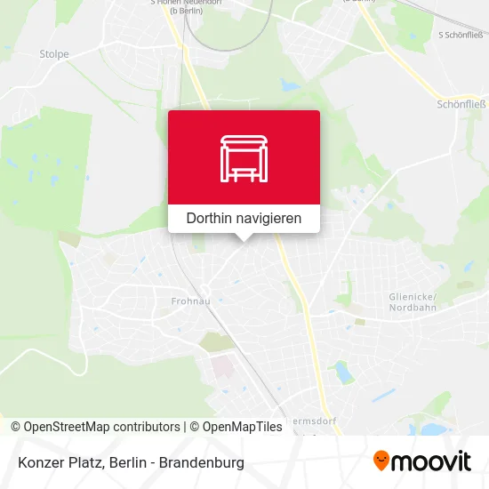 Konzer Platz Karte