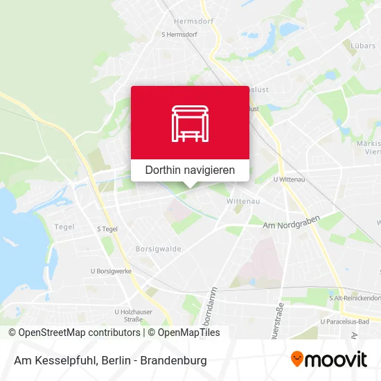 Am Kesselpfuhl Karte