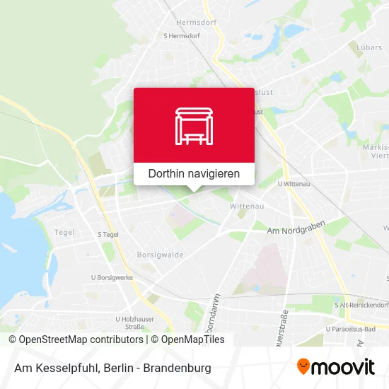 Am Kesselpfuhl Karte