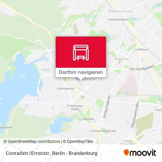 Conradstr./Ernststr. Karte