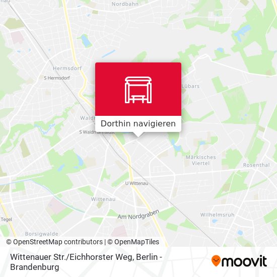 Wittenauer Str. / Eichhorster Weg Karte