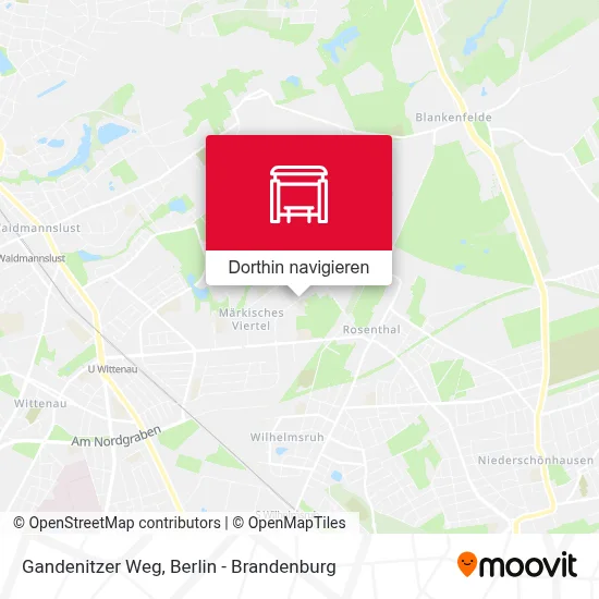 Gandenitzer Weg Karte