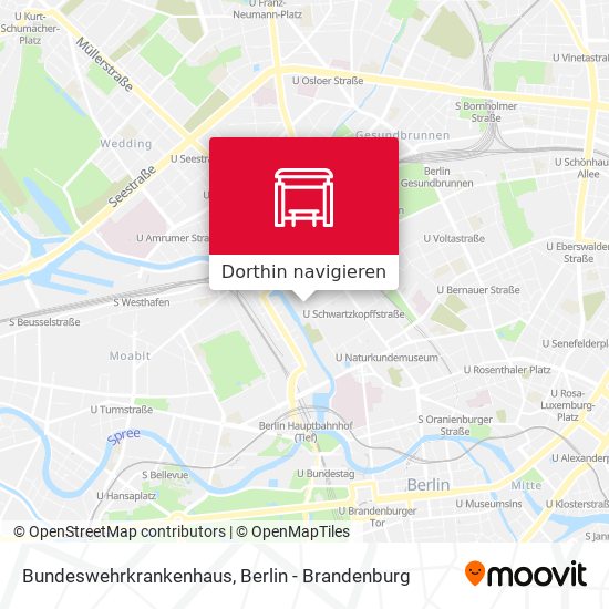 Bundeswehrkrankenhaus Karte